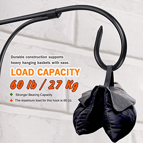 JUNBEI Wall Mount Plant Hanging Bracket, 11 Inches Hanging Plant H...