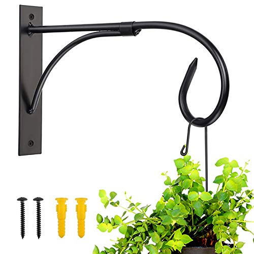 JUNBEI Wall Mount Plant Hanging Bracket, 11 Inches Hanging Plant H...