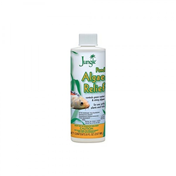 Jungle PL720-8W Pond Algae Relief, 8-Ounce, 237-ml