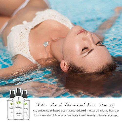Water Based Personal Lubricant Parabens Free - Clean and Non-Stain...