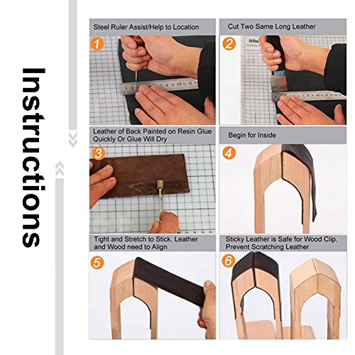 360° Rotation Wood Sewing Pony Horse Leather Craft Table Lacing De...
