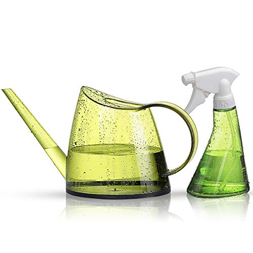 Junyimaoyi Watering Can with Mist Sprayer Long Spout Watering Kett...