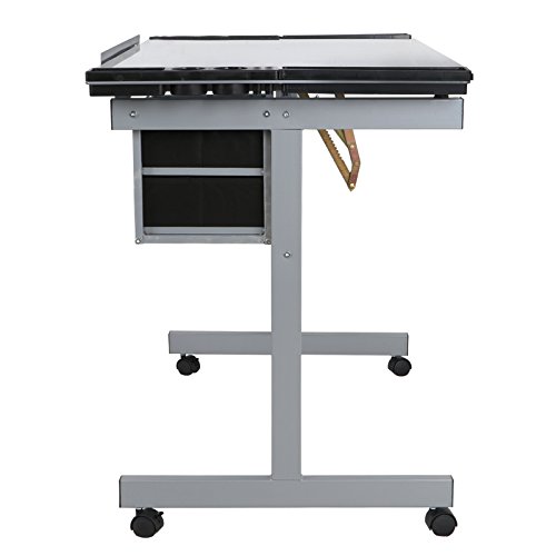 JupiterForce Adjustable Drafting Table Drawing Desk Height Art Cra...