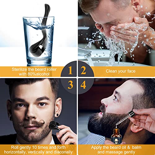 Jurgen K Beard Growth Kit - Beard Kit with Beard Growth Oil, Beard...