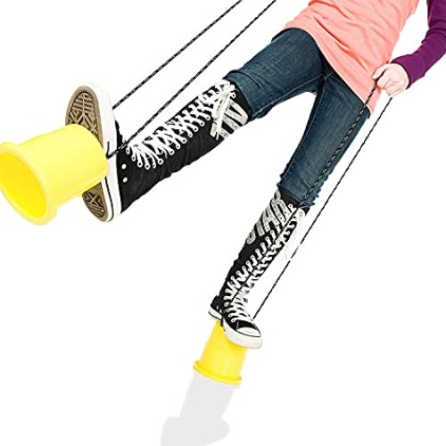 Just Jump It Set of 2 EZ Steppers - Active Indoor and Outdoor Acti...