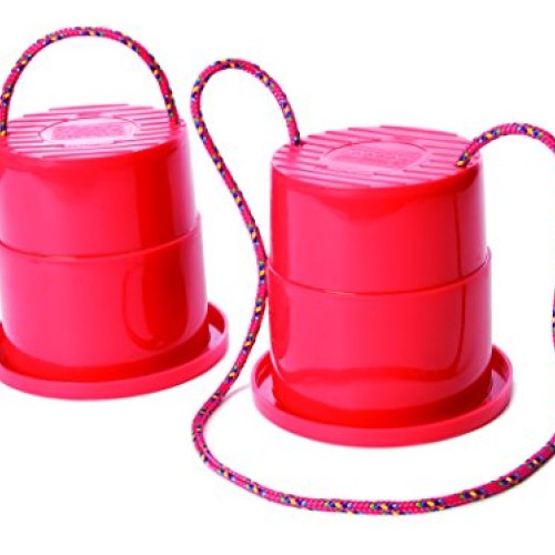 Just Jump It Set of 2 EZ Steppers - Active Indoor and Outdoor Acti...