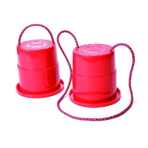 Just Jump It Set of 2 EZ Steppers - Active Indoor and Outdoor Acti...