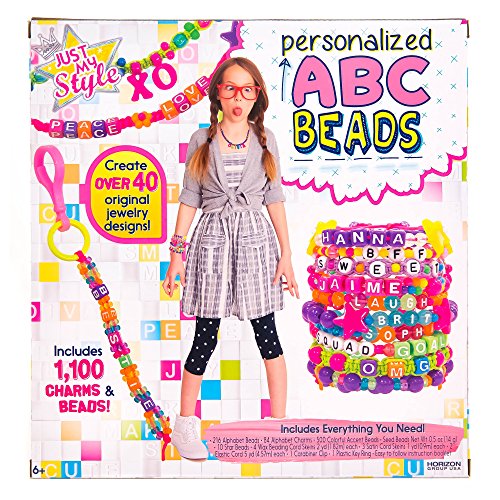 Just My Style ABC Beads by Horizon Group USA,DIY Jewelry Making Ki...
