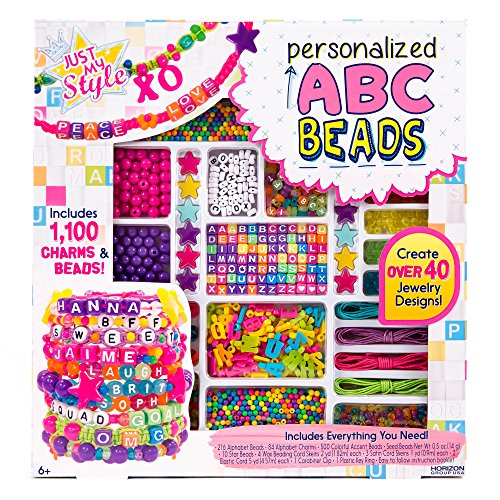 Just My Style ABC Beads by Horizon Group USA,DIY Jewelry Making Ki...