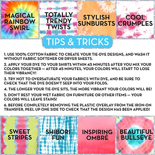 Just My Style Radical Rainbow Tie-Dye Kit by Horizon Group USA, Cr...