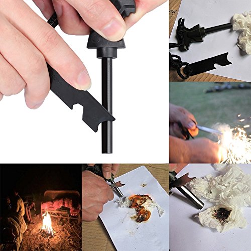 Pocket Chainsaw Justech 33pcs Serrated Hand Saw Chain Survival Fol...