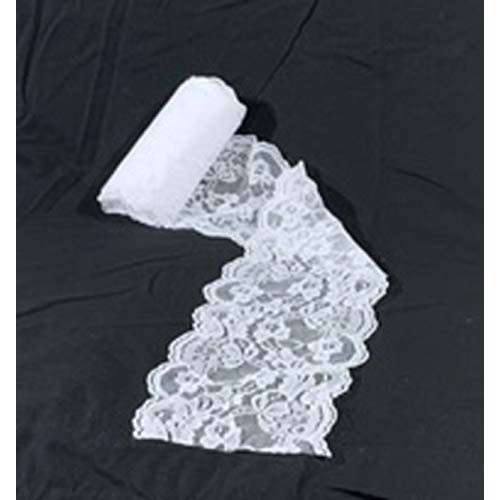 10 Yards x 5.5 White Lace Trim Fabric Ribbon | Wedding Party Favo...