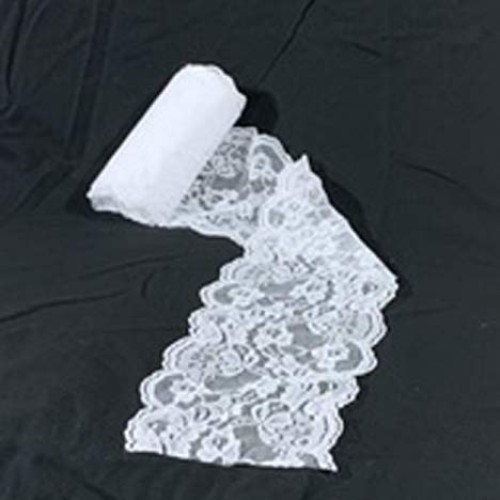 10 Yards x 5.5 White Lace Trim Fabric Ribbon | Wedding Party Favo...