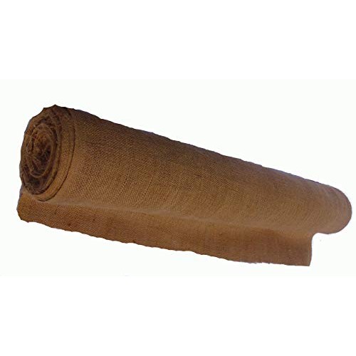 Burlap Fabric roll | 46-48 Wide X 60 Feet Long | Tight Weaved Jut...