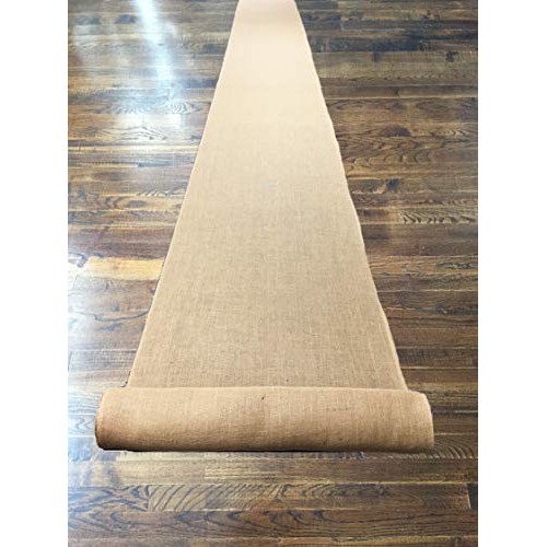 Burlap Fabric roll | 46-48 Wide X 60 Feet Long | Tight Weaved Jut...