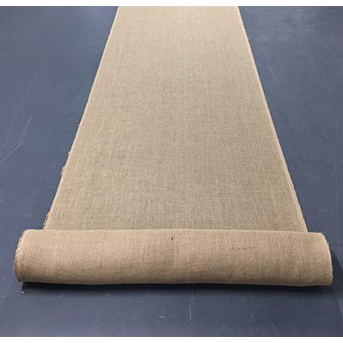 Burlap Fabric roll | 46-48 Wide X 60 Feet Long | Tight Weaved Jut...