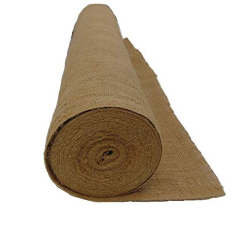 Burlap Fabric roll | 46-48 Wide X 60 Feet Long | Tight Weaved Jut...