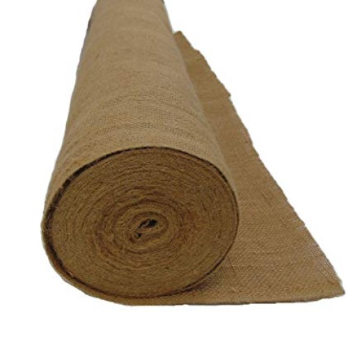 Burlap Fabric roll | 46-48 Wide X 60 Feet Long | Tight Weaved Jut...