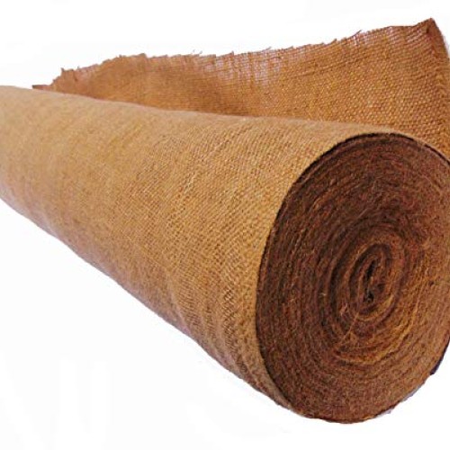 Burlap Fabric roll | 46-48 Wide X 60 Feet Long | Tight Weaved Jut...