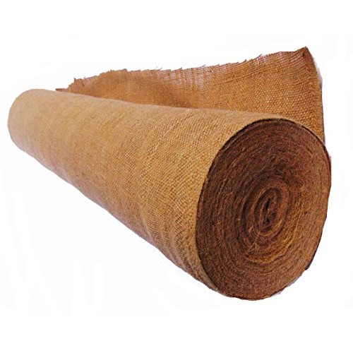 Burlap Fabric roll | 46-48 Wide X 60 Feet Long | Tight Weaved Jut...