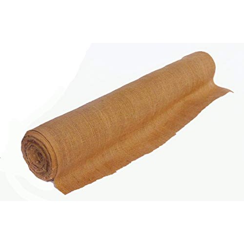 Burlap Fabric roll | 46-48 Wide X 60 Feet Long | Tight Weaved Jut...