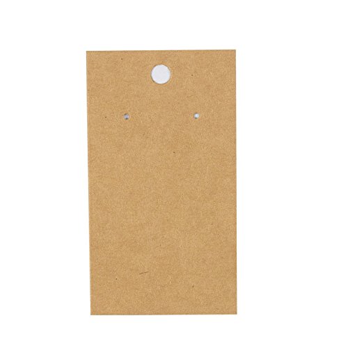 Earring Cards - 200-Pack Earring Card Holder, Earring Display Card...