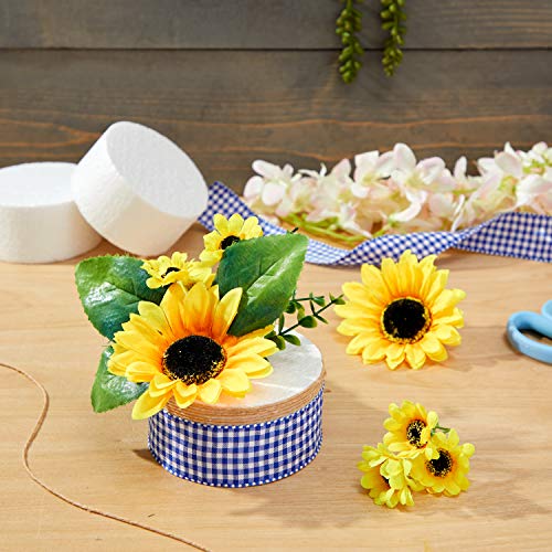 Foam Circles for Crafts 4 x 4 x 2 in, 9 Pack