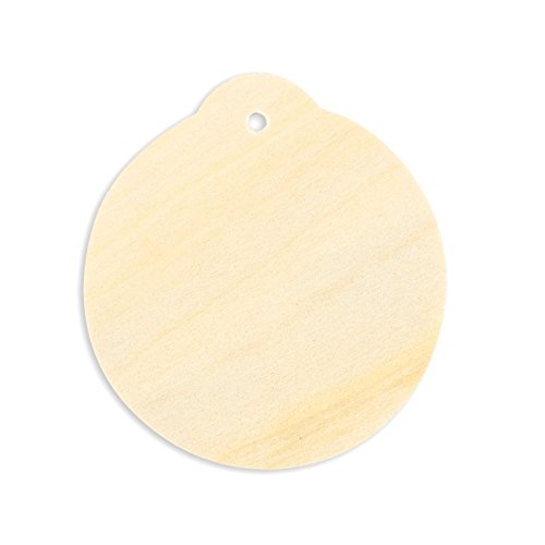 Juvale 48-Pack Wood Discs - Wooden Ornaments, Wood Circles for DIY...