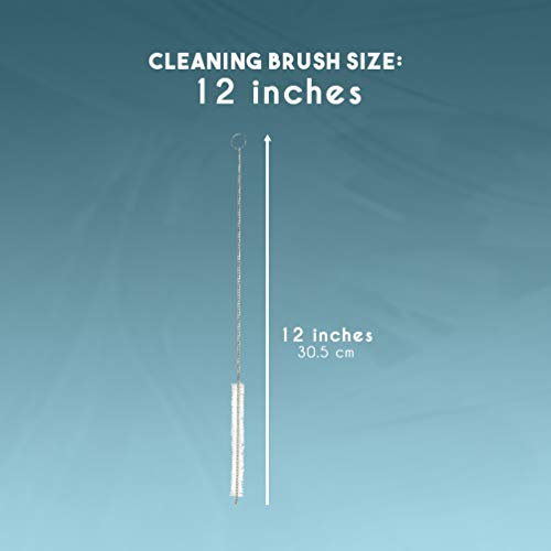 Juvale Drinking Straw Cleaning Brush – 4-Pack 12 Inch Extra Long S...