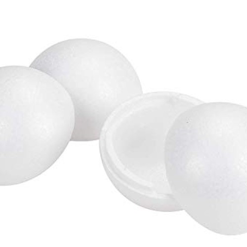Juvale Foam Balls, Arts and Crafts Supplies 4 in, 4-Pack