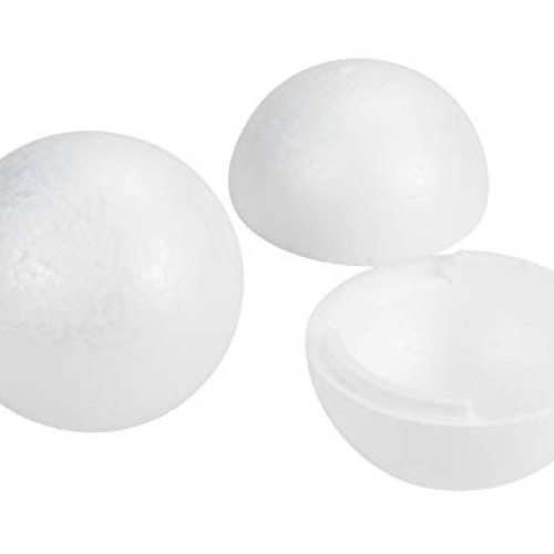 Juvale Foam Balls, Arts and Crafts Supplies 4 in, 4-Pack