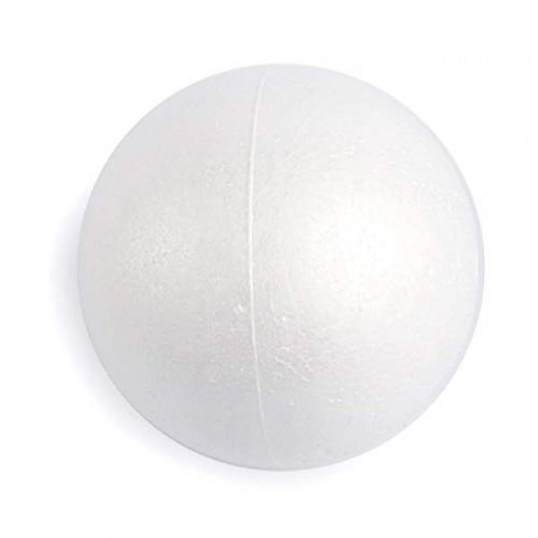  Juvale 2 Pack Large Foam Balls for Crafts, 7.5 Inch Solid  Polystyrene Spheres for DIY Projects, Flower Centerpieces (White) : Arts,  Crafts & Sewing