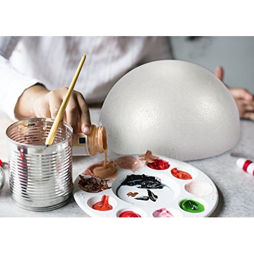 Juvale Foam Half Ball – Large Polystyrene Foam Hollow Half Ball fo...