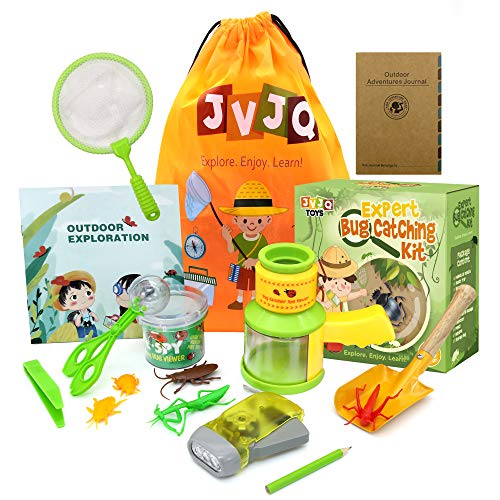 JVJQ Kids Explorer Kit - 16 Pcs Outdoor Exploration Bug Catching k...