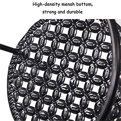 JWShang 2 Pack Hanging Rail Planter Baskets, Iron Hanging Baskets ...