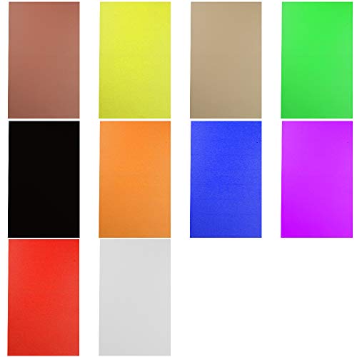 Jyongmer 30Pcs EVA Foam Handicraft Sheets Assorted Colorful Crafti...