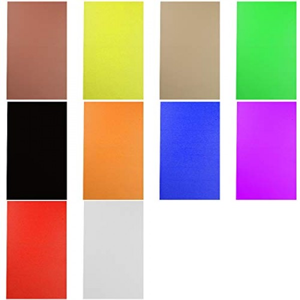 Jyongmer 30Pcs EVA Foam Handicraft Sheets Assorted Colorful Crafti...
