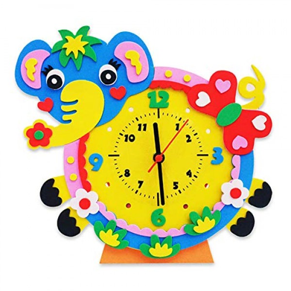 Jyongmer 30Pcs EVA Foam Handicraft Sheets Assorted Colorful Crafti...