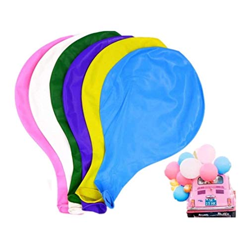 JZK 6 pcs diameter 36 90cm colourful latex giant jumbo big balloo...