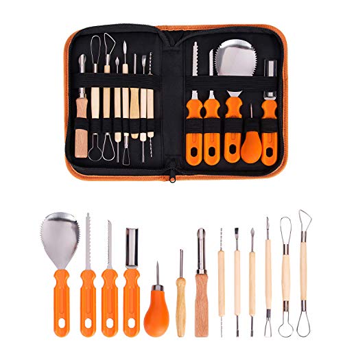 K Kwokker Professional Fruit Carving Tool Kit Ceramic & Pottery To...