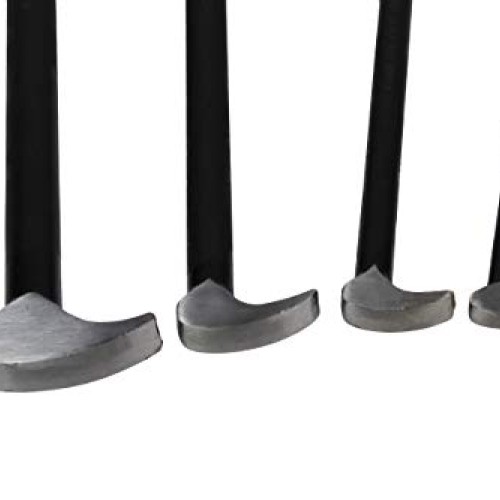 K Tool International Pry Bar Set Heavy Duty, Rolling Head 6, 12...
