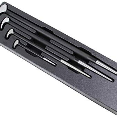 K Tool International Pry Bar Set Heavy Duty, Rolling Head 6, 12...