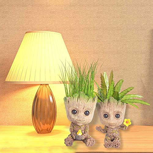 Baby Groot Treeman Planter Flower-Pot Guardians Galaxy Groot Tree ...
