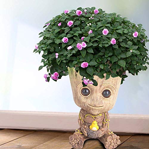 Baby Groot Treeman Planter Flower-Pot Guardians Galaxy Groot Tree ...