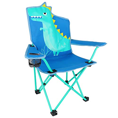 KABOER Kids Outdoor Folding Lawn and Camping Chair with Cup Holder...