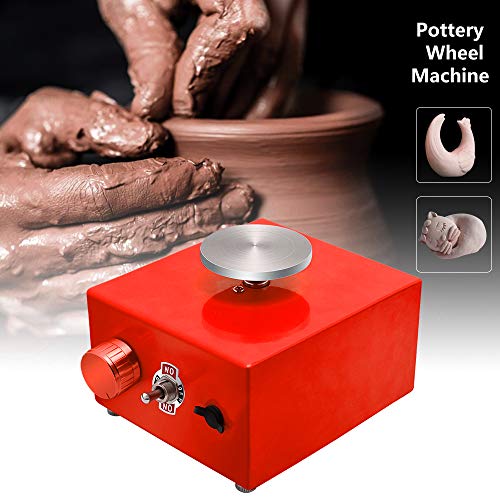 Kacsoo Mini Pottery Wheel, Pottery Wheel 6.5cm 10cm Turntable Mini...