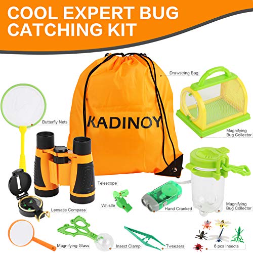 KADINOY Bug Catcher Kit Kids Outdoor Explorer Kit Secience Toys Gi...