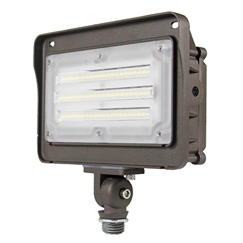 Kadision LED Flood Light, Dusk-to-Dawn Photocell Sensor, 50W 250W...