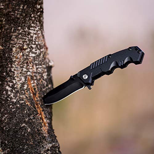 Folding Pocket Knife with Clip,Tactical Assisted Camping Knife, Mu...
