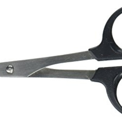 kai 4 Curved Tip Needlecraft Scissors, Black